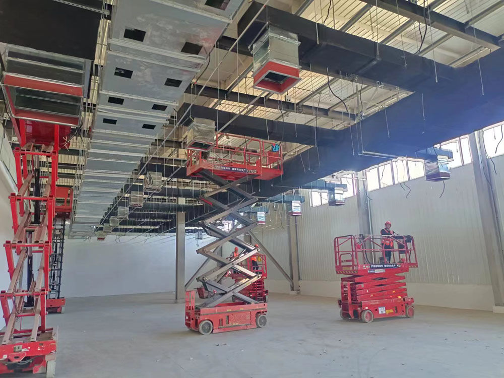 张家口通风管道安装案例