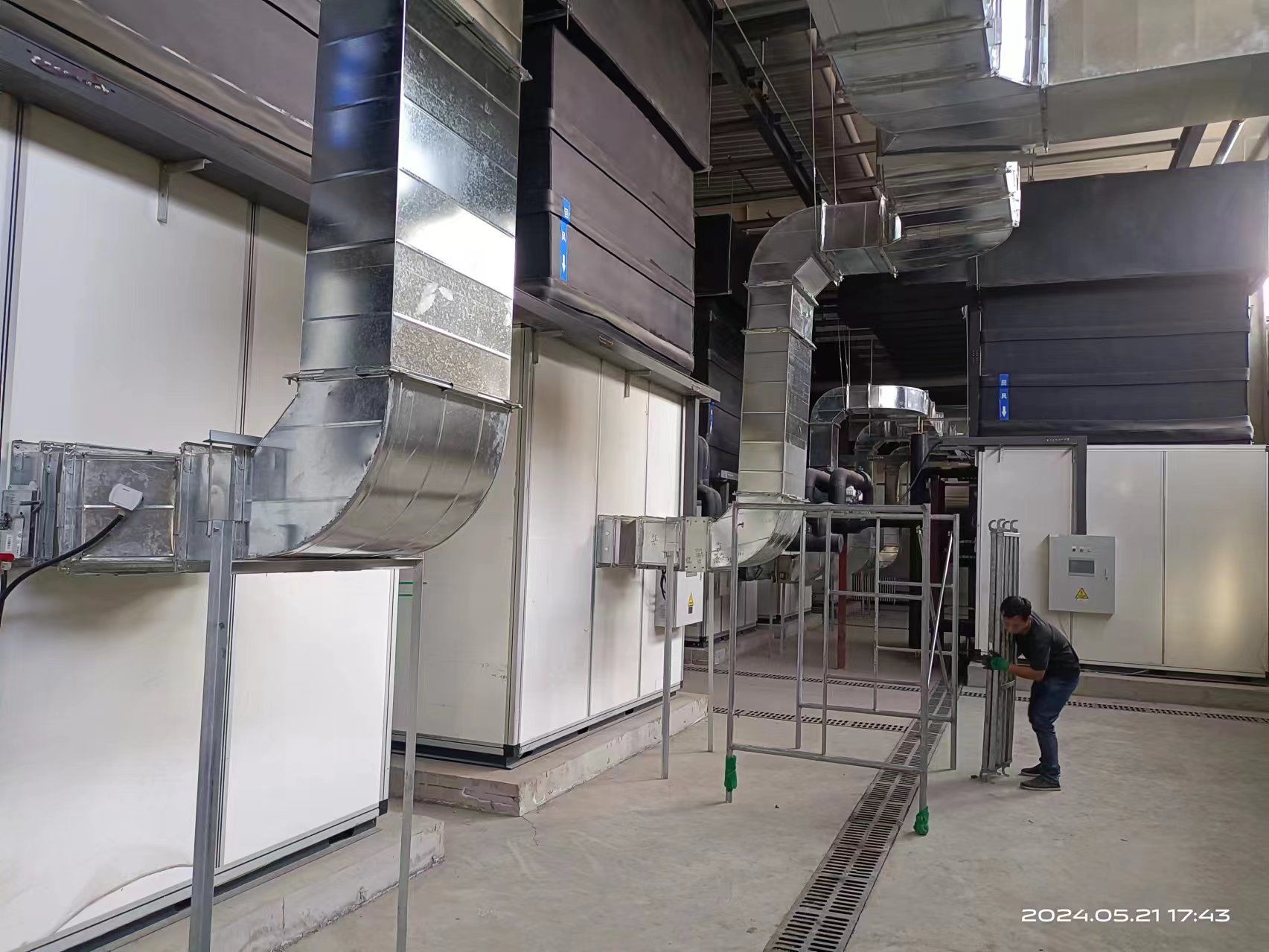 赤城通风管道安装案例